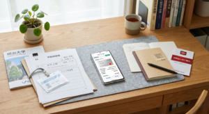免許プランを申し込む画面のスマートフォン