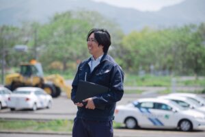 笑顔の指導員